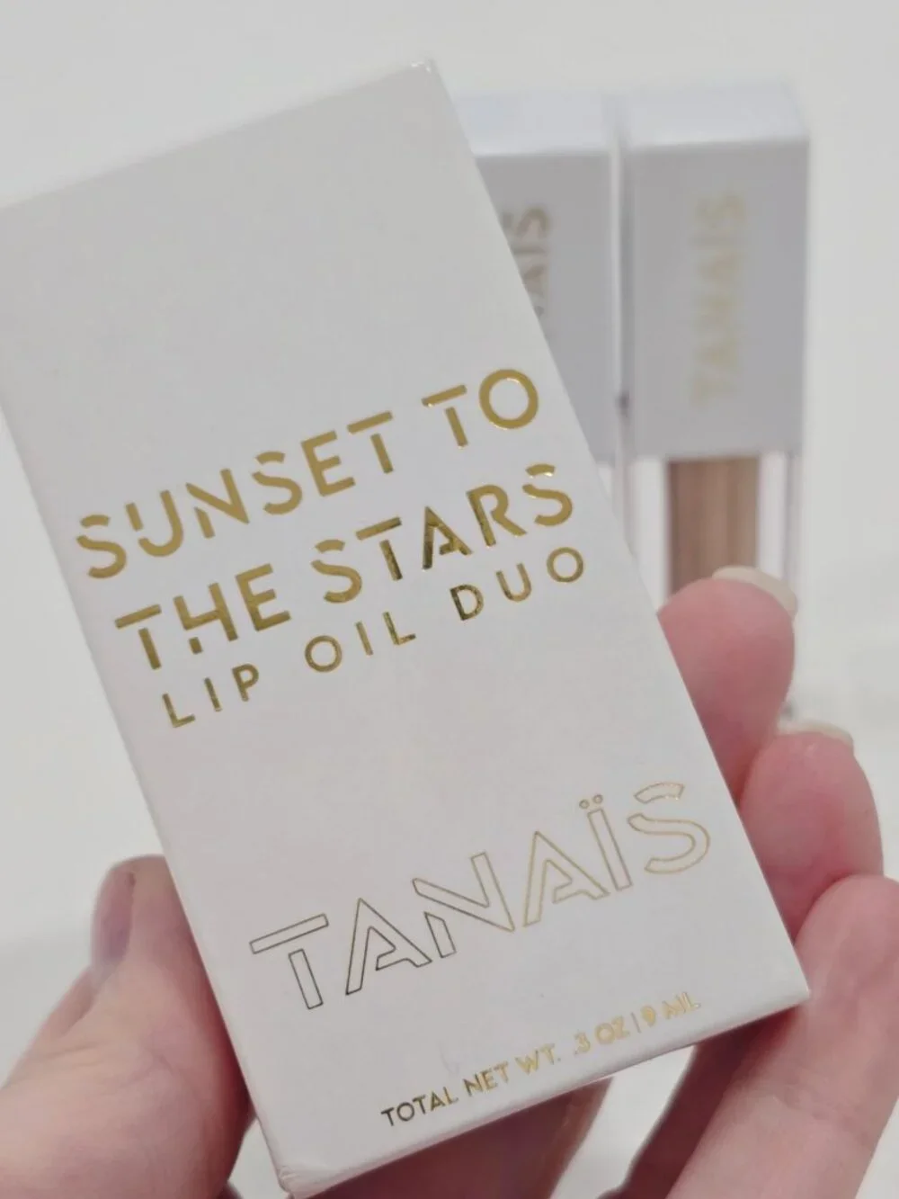 Tanaïs ✦ Sunset to the Stars ✦ Plumeria Petals Mahina Moon Lip Oil Duo Hydrating